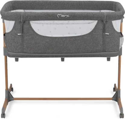 Pătuț MoMi SMART BED 4în1 gri