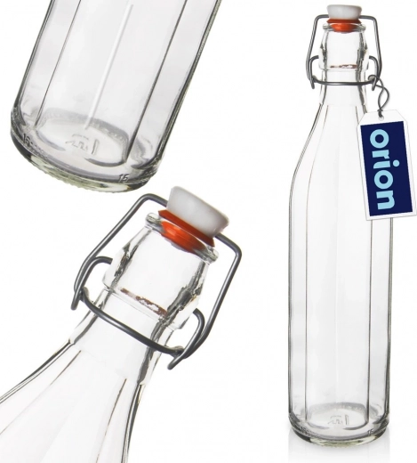 Sticlă clară de calitate și design retro