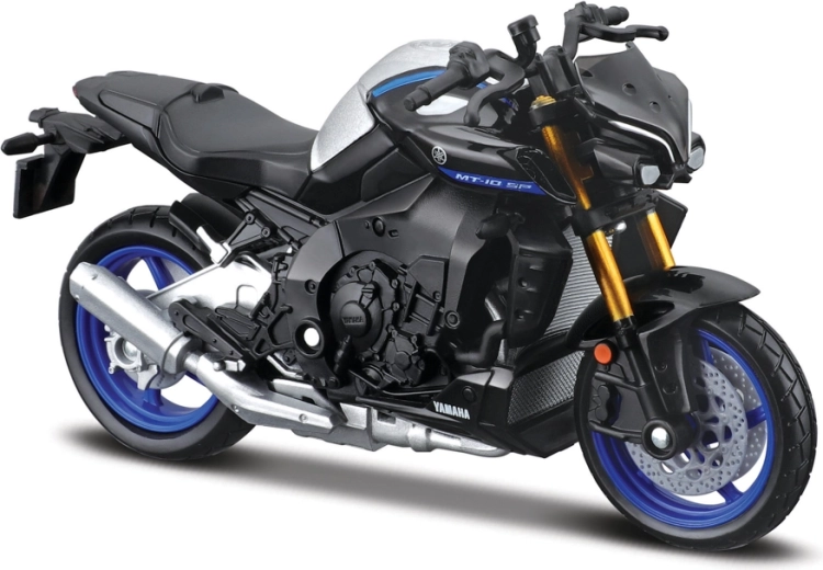 Motocicletă Maisto Yamaha MT-10 SP argintiu-negru 1:18