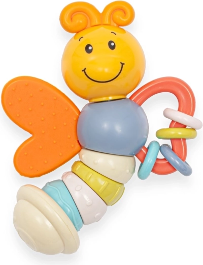 Zornăitoare pentru copii Baby Mix fluturaș