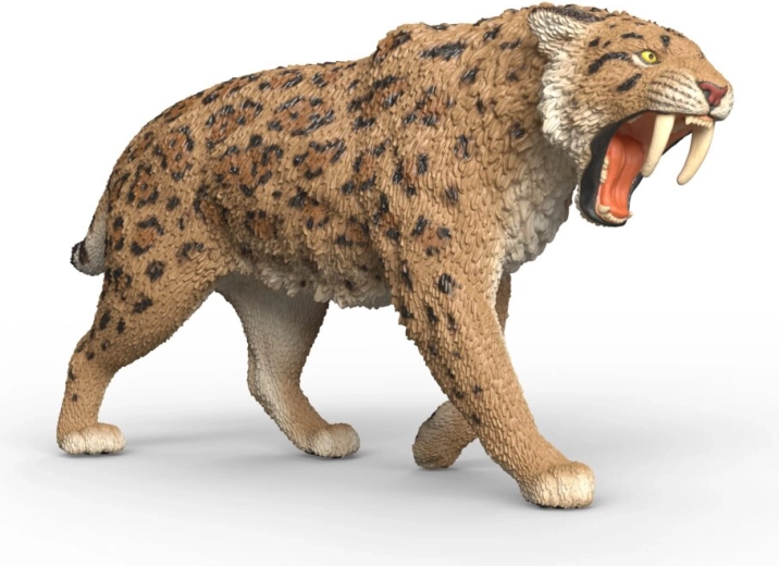 Animal preistoric – tigrul cu dinți-sabie SMILODON de la SCHLEICH
