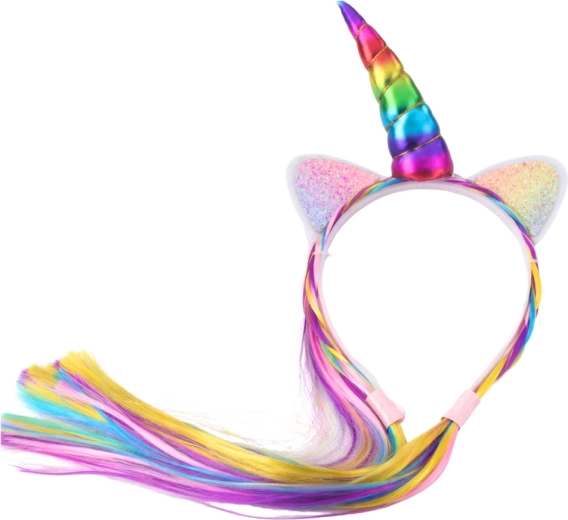 Corn curcubeu și urechiușe sclipitoare