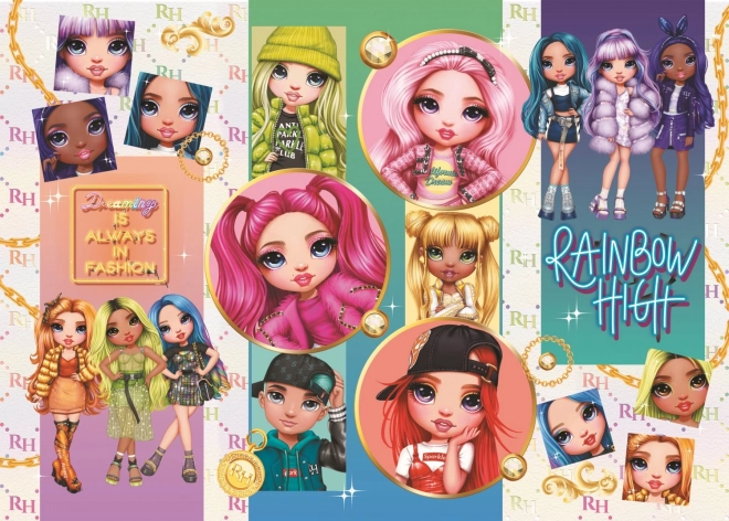 Puzzle 200 piese – RAINBOW HIGH Prietenie