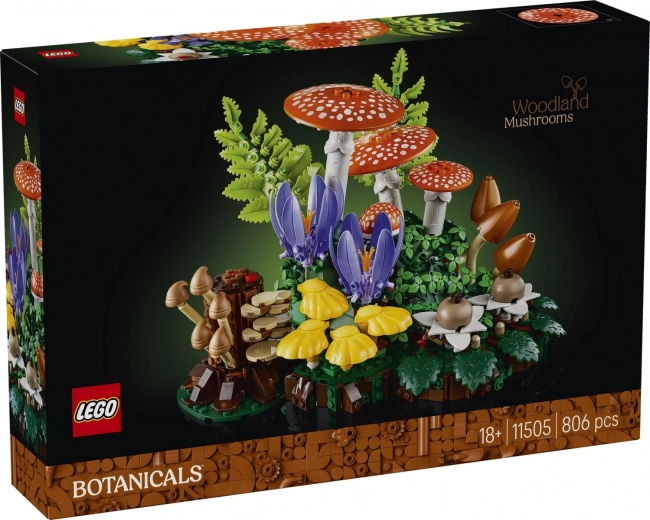 LEGO Botanicals ciuperci de pădure