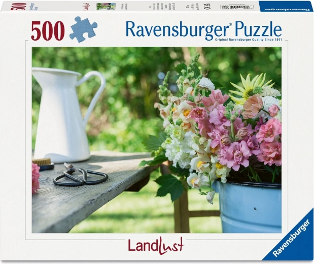 Puzzle Ravensburger LandLust: căutătoare colorate 500 de piese