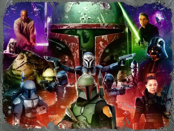 Puzzle Ravensburger 1500 piese – Boba Fett, vânător de recompense