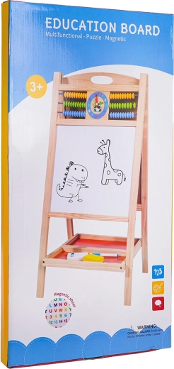 Tablă din lemn cu abac și accesorii