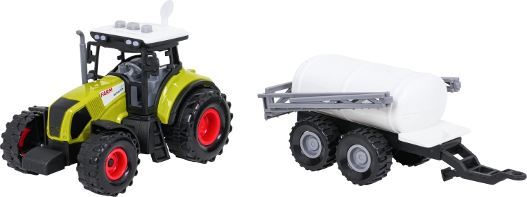 Tractor cu remorcă-cisternă
