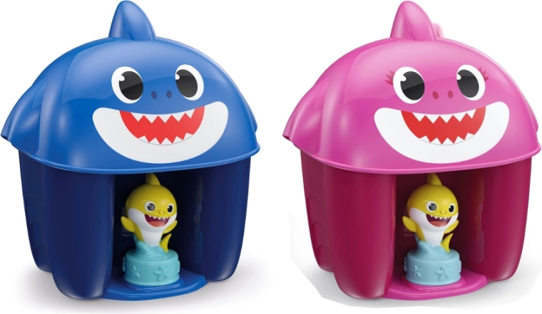 Clemmy găleată BABY SHARK – cărămizi de construcție moi pentru cei mai mici