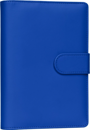 Reîncărcare Notique – agendă săptămânală cu inele 2027, cu file interschimbabile, albastru regal 12,5 × 19 cm