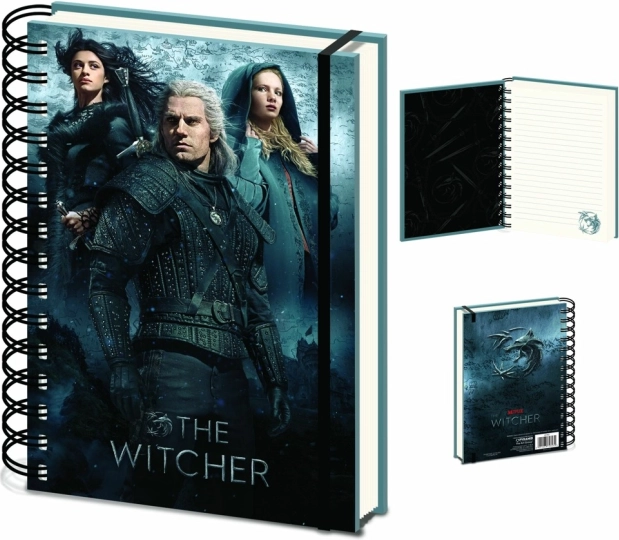 Bloc spirală A5 Witcher – caiet dictando