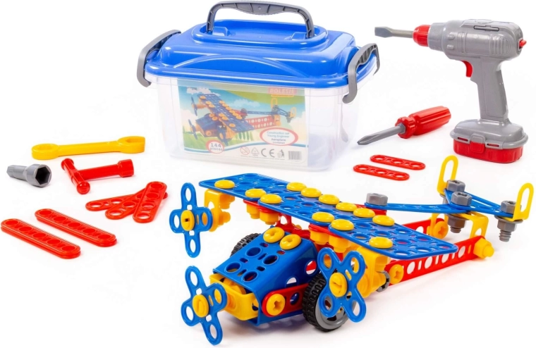 Set de construcție Tânărul inginer Avion