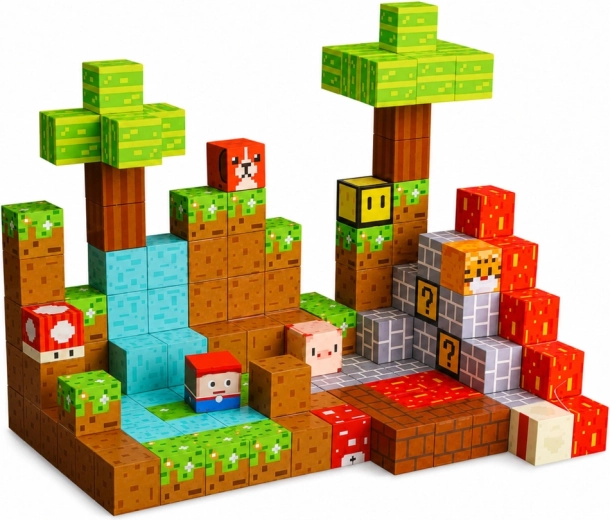 Design pixelat care inspiră la joacă