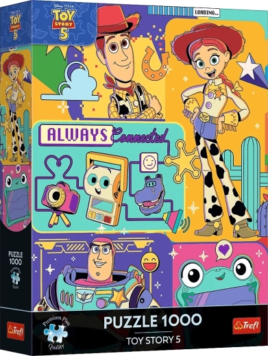 Puzzle Trefl Premium Plus Toy Story: Povestea jucăriilor – 1000 de piese
