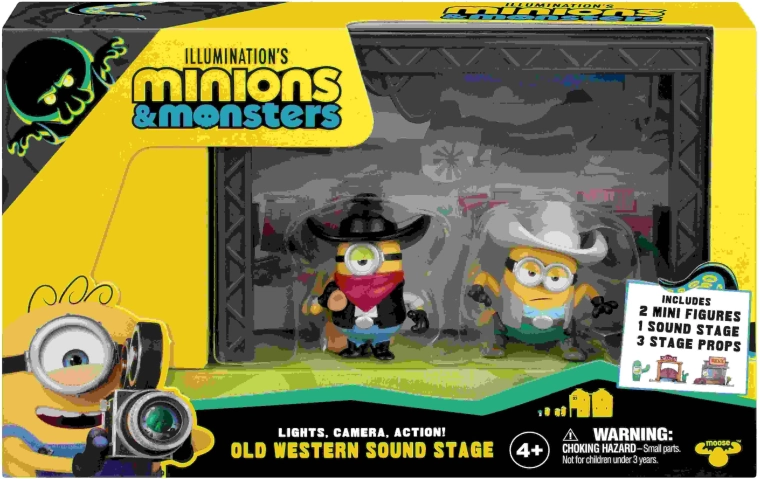 Mimoni 3 mini figurine 2pack (asort) - 1 bucată
