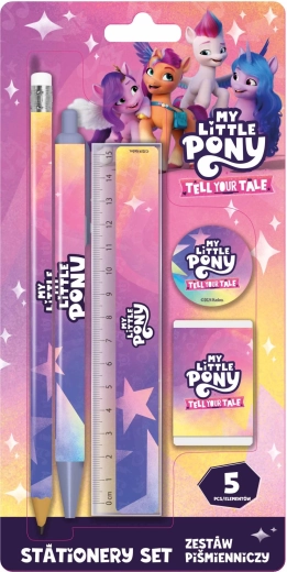 Set de scris 5 piese cu motiv MY LITTLE PONY