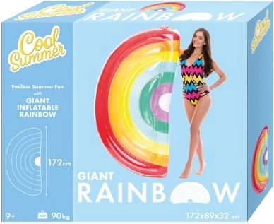 Saltea gonflabilă curcubeu TM Toys