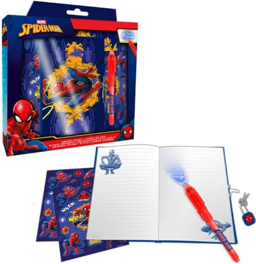 Jurnal cu stilou magic SPIDER-MAN