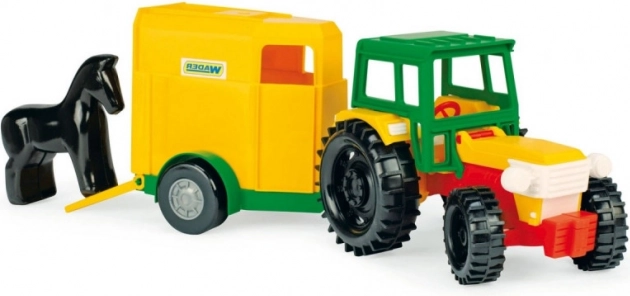 Tractor cu remorcă pentru cai Color Cars