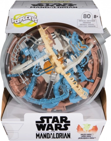 perplexus star wars mandalorian puzzle 3D – sferă pe suport