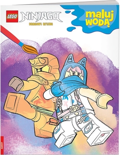 Ameet LEGO NINJAGO Pictează cu apă