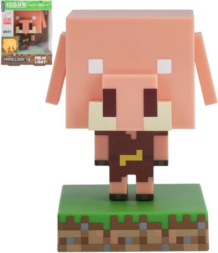 Lămpiță Minecraft Icon Light purceluș