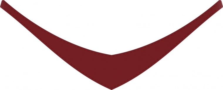 bandană roșu închis pentru jucării de pluș, pentru personalizare