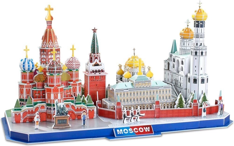 Panorama Moscovei în 3D