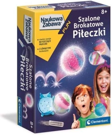 Clementoni Distracție științifică mini laborator pentru mingi săltărețe nebune și strălucitoare