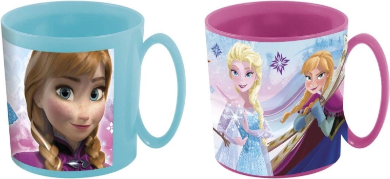 Cană din plastic pentru copii 350 ml cu motiv FROZEN