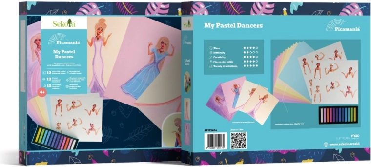 Sekoia Picamania balerine pastel – set creativ