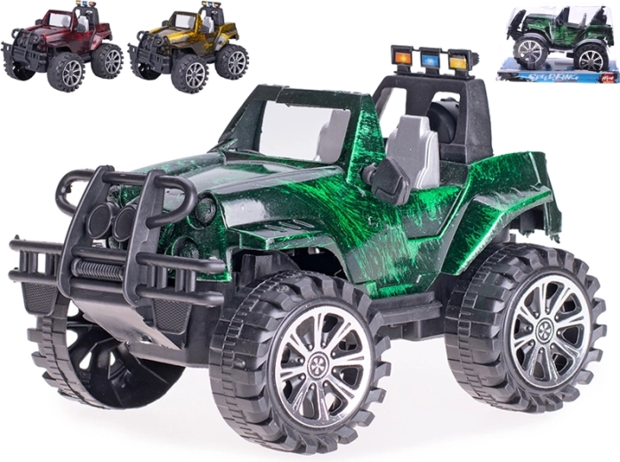 Mașină de teren cu mecanism cu inerție 17 cm