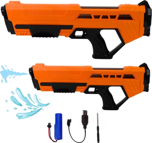 Pistolă cu apă electrică cu acumulator – portocaliu