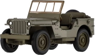 Aspect militar fidel Willys MB 1941