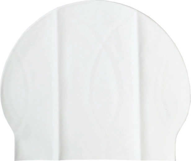 Cască de înot din latex Effea albă - 1 bucată