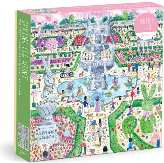 Puzzle Galison Căutarea ouălor de Paște – 500 piese