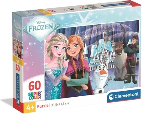 Clementoni SuperColor Puzzle Frozen 60 de piese