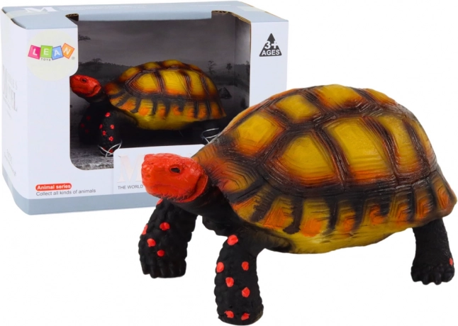 Figurină de colecție țestoasă – maro‑negru