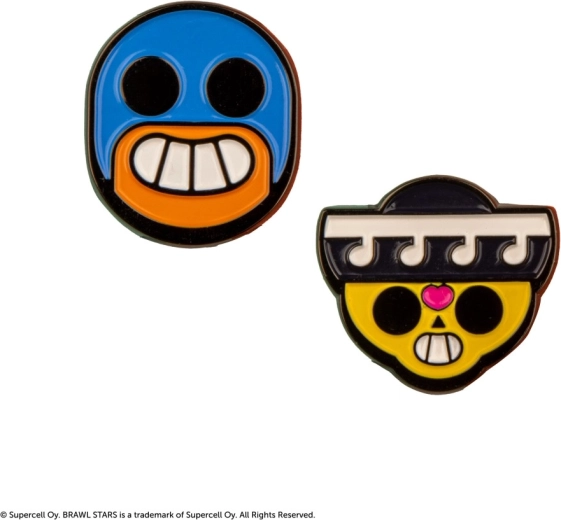 Set de pini Brawl Stars Poco și El Primo