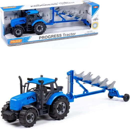 Tractor pentru copii Progress cu plug
