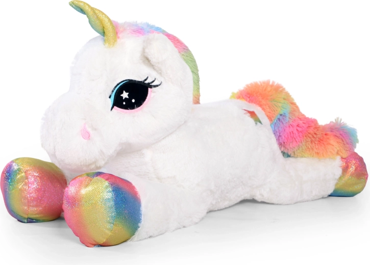 Unicorn de pluș Funkie curcubeu 85 cm
