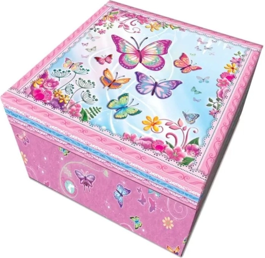 Decorațiune cu fluturi plină de culoare