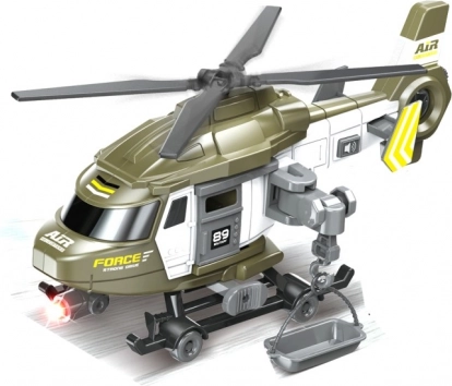 Elicopter de poliție pe inerție cu efecte