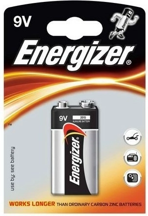 Baterie Alkalină Energizer 9V