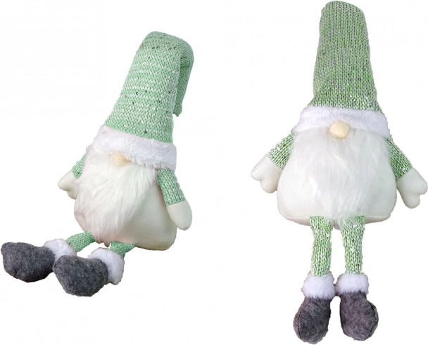 spiriduș de Crăciun luminos 40 cm verde