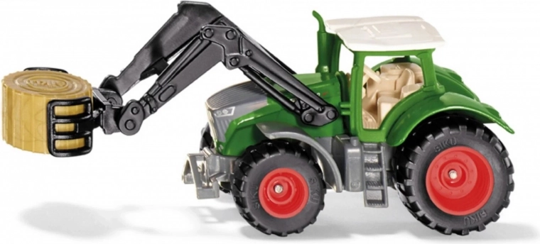 Siku blister – tractor Fendt cu clești pentru baloți