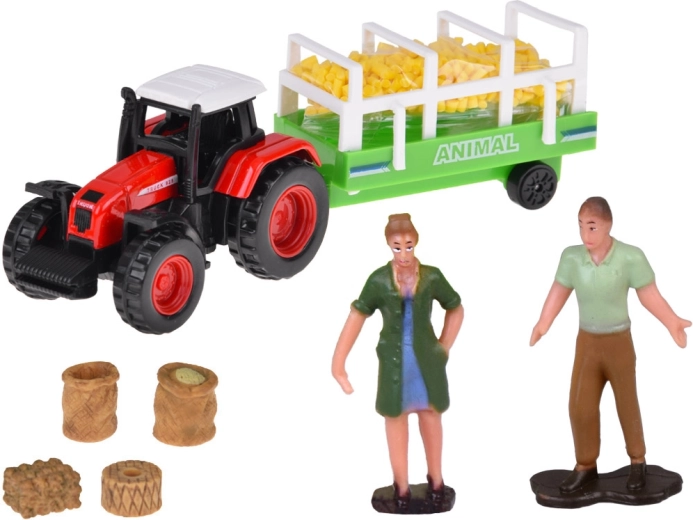 Tractor cu remorcă pentru scenarii de fermă