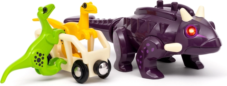 Set feroviar atacul dinozaurilor BRIO