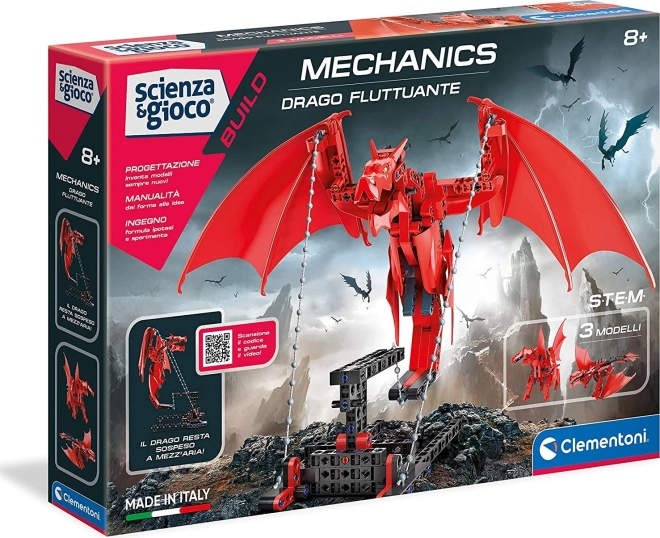 Clementoni science&play laborat cu mecanică dragon plutitor 3 in 1