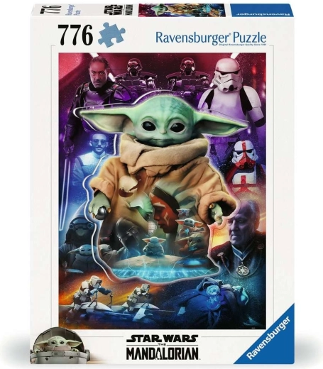 Puzzle Ravensburger Star Wars Mandalorian: Drumul lui Grogu (776 piese)